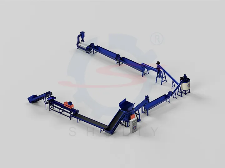 PET Bottle Recycling Line