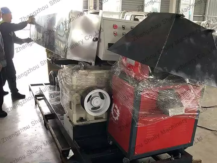 Plastic pelletizer machine exported to Senegal