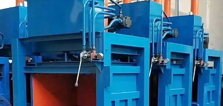 handle swich of plastic baler