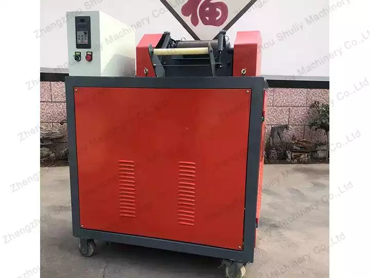 máquina de corte de tiras de plástico