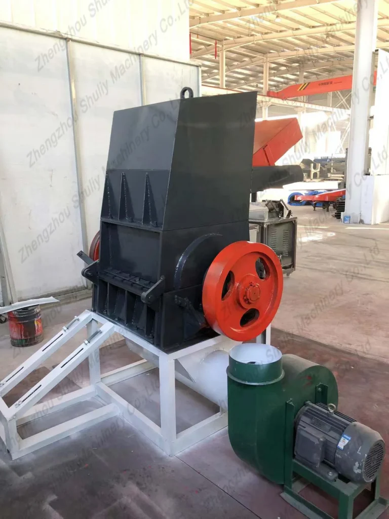 plastic shredder machine for rigid materials