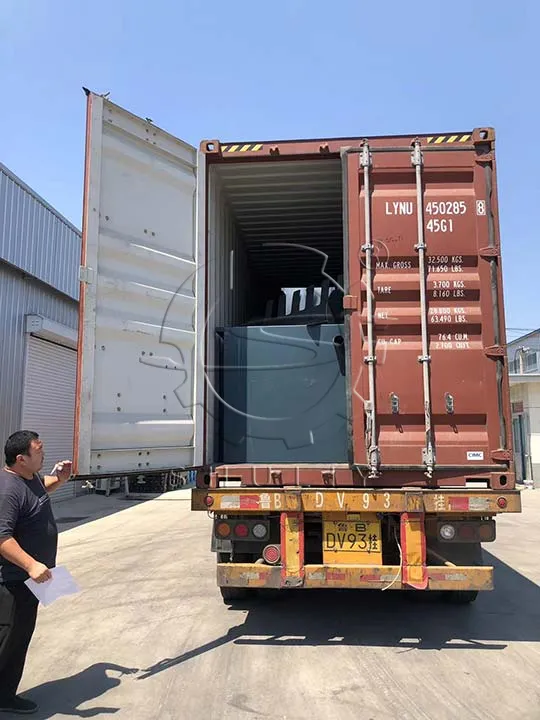 pelletizing machine delivered to Iran