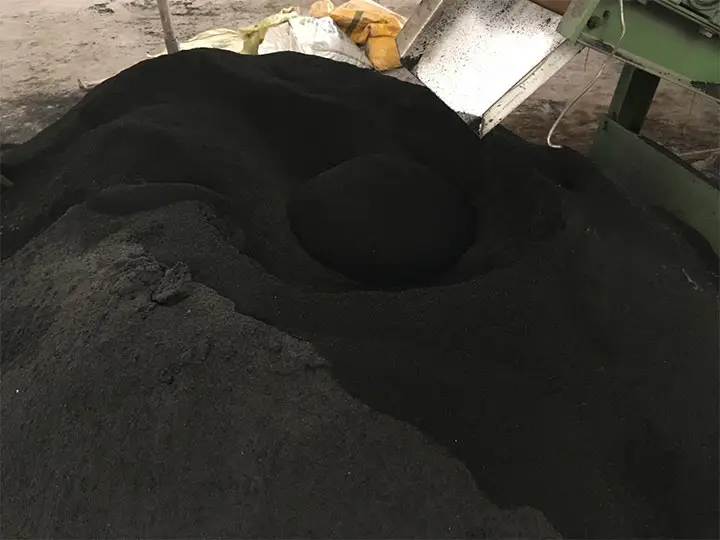rubber powder prodution