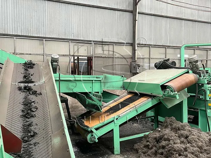 tire crusher machine