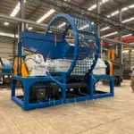 máquina trituradora de pneus