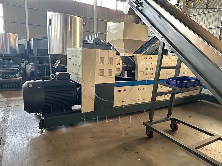 Soft PP PE Plastic Recycling Machine